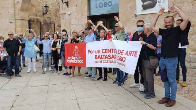 Amigos de Baltasar Lobo se lanzan a la calle para exigir un museo al artista en el Castillo de Zamora
