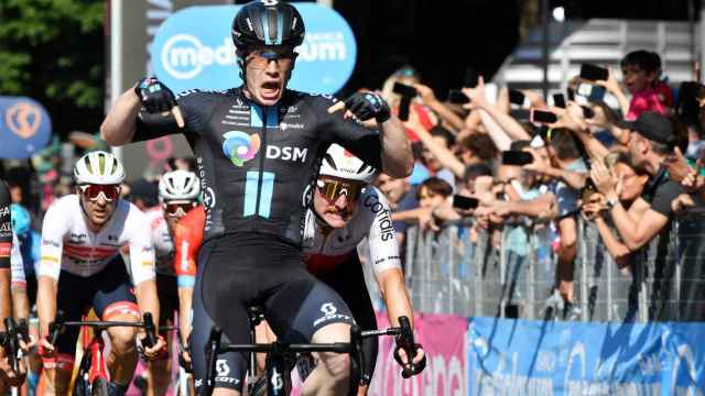 Alberto Dainese su victoria en la etapa 11 del Giro de Italia