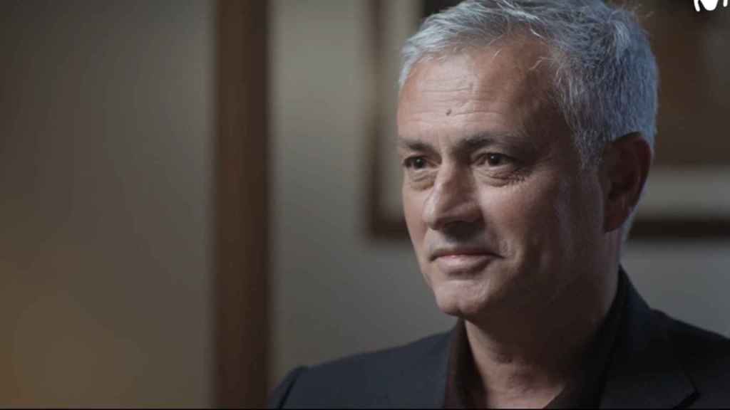 José Mourinho, en el programa 'Informe+' de Movistar Plus