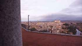 Una vista panorámica de Toledo desde el Parador de la ciudad.