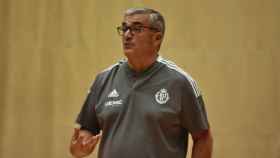 Paco García, entrenador del Real Valladolid Baloncesto