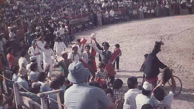 Integrantes de la Peña El Orinal en el año 1984. Muchos participarán en la fiesta del 18 de junio. Fotografía cedida a EL ESPAÑOL – Noticias de Castilla y León