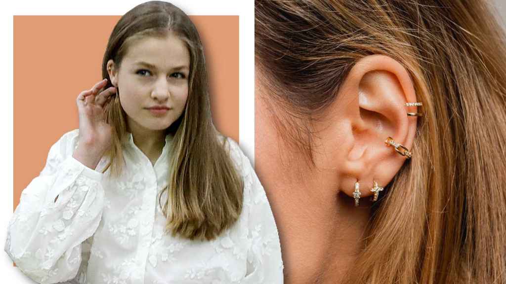 Los 'ear cuffs' más vendidos de la firma favorita de la princesa Leonor