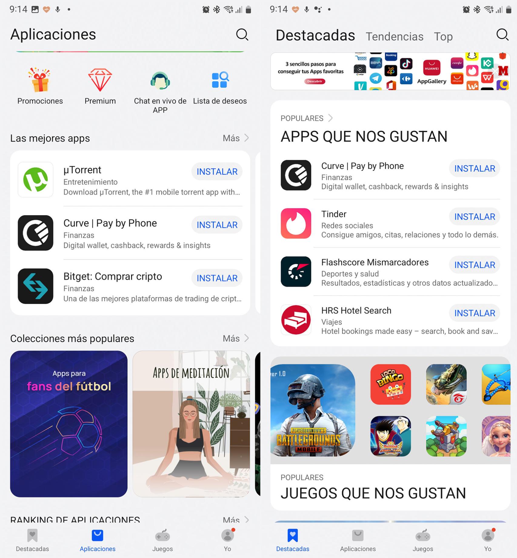 Un fallo en la AppGallery permite instalar apps de pago de forma gratuita