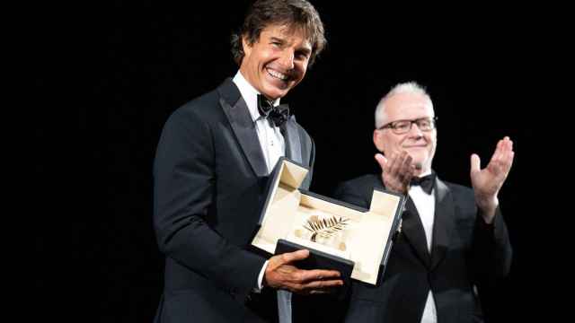 Tom Cruise recibe la Palma de oro honorífica en el Festival de Cannes por sorpresa