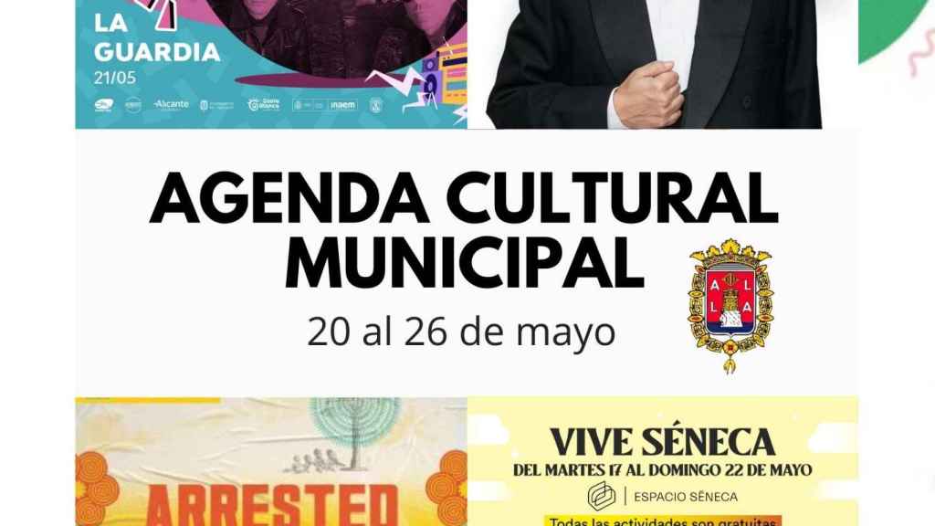 Carteles culturales de Alicante.