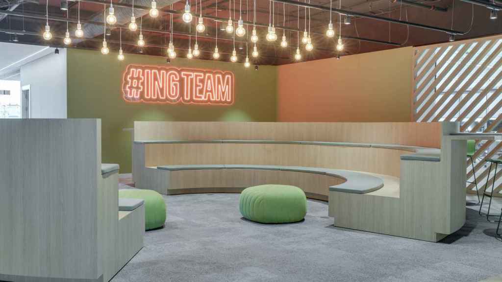 Interior de la nueva sede de ING.