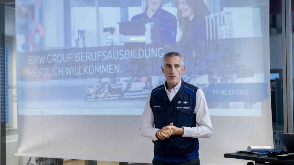 Thomas Dehn, responsable del programa de FP dual en BMW Alemania.