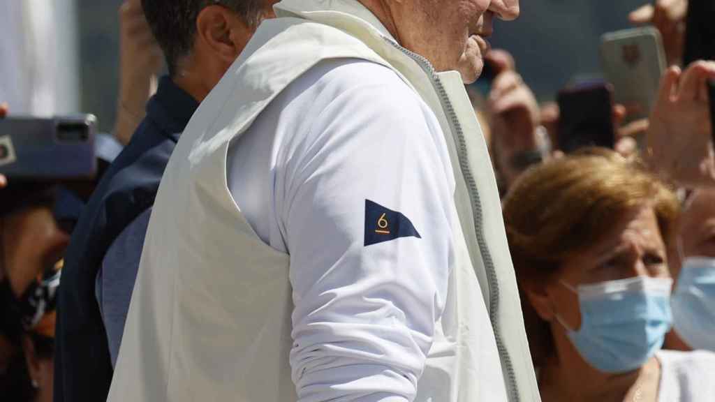 El rey Juan Carlos en Sanxenxo.