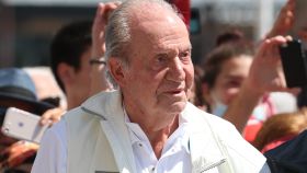 El rey Juan Carlos en el Real Club Náutico.