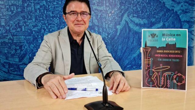 Teo García, concejal de Cultura de Toledo.