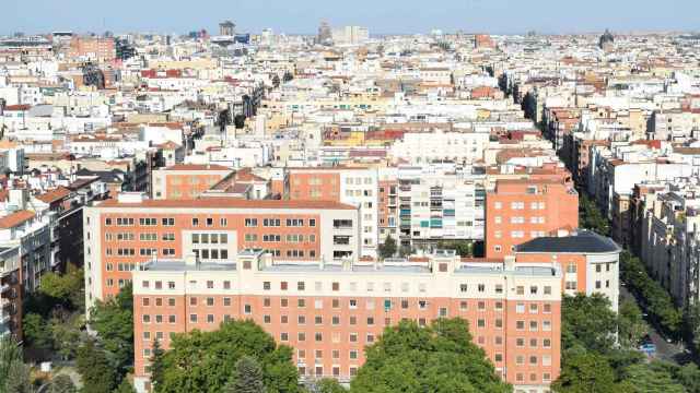 Vista del centro de Madrid.