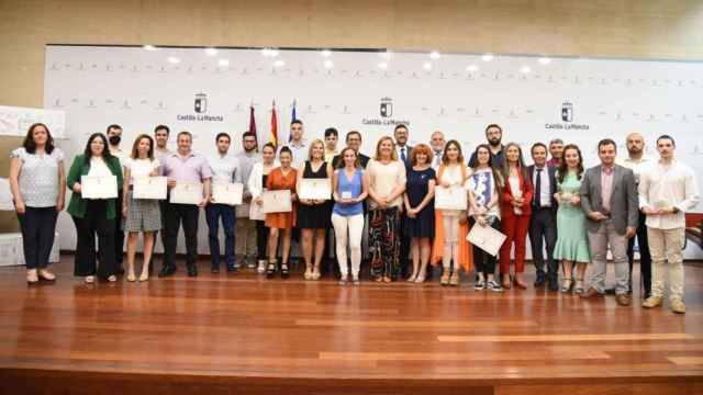 Entrega de los premios Extraordinarios a los alumnos de FP de Castilla-La Mancha.