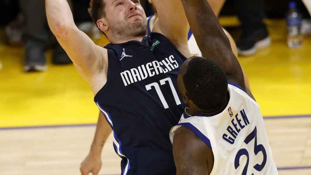 Doncic, contra los Golden State Warriors