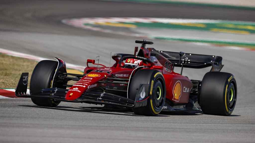 Charles Leclerc en el Gran Premio de España de Fórmula 1