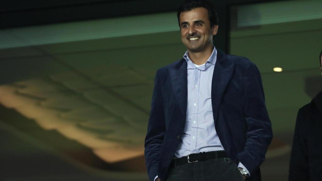 El emir de Qatar, Al Thani.