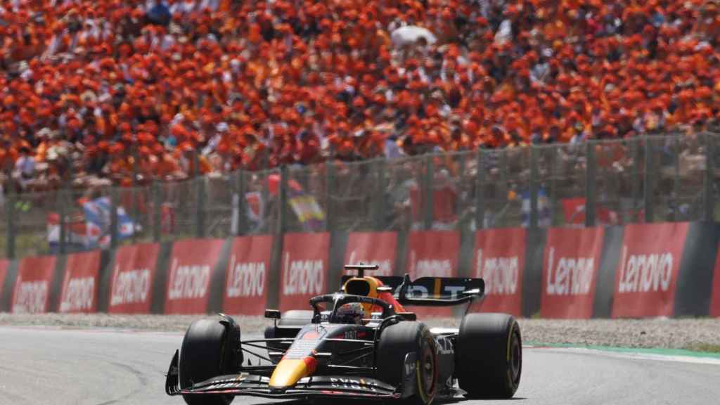 Max Verstappen en el Gran Premio de España de Fórmula 1.