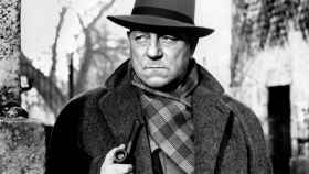 Jean Gabin en la película 'Maigret en el caso de la condesa' (1959), de Jean Delannoy