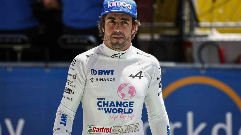 Fernando Alonso, en el Gran Premio de España de Formula 1 2022