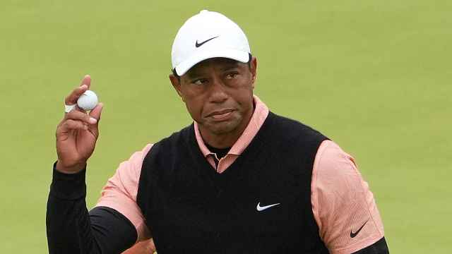 Tiger Woods, durante el PGA Championship 2022