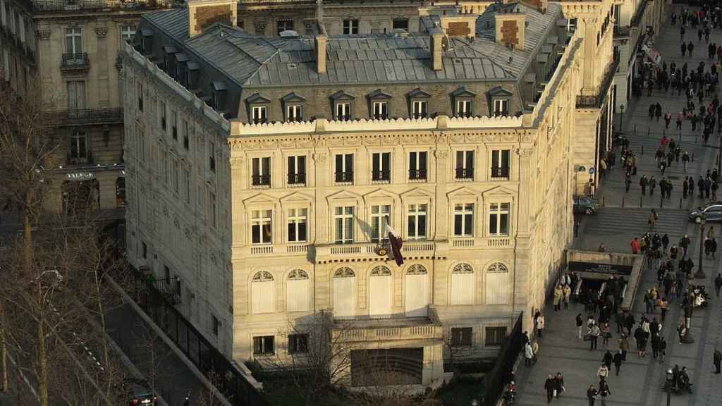 Embajada de Qatar en París.
