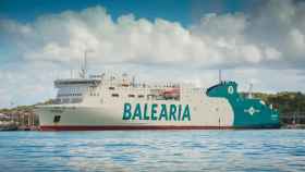 Un buque de Baleària, en imagen de archivo.