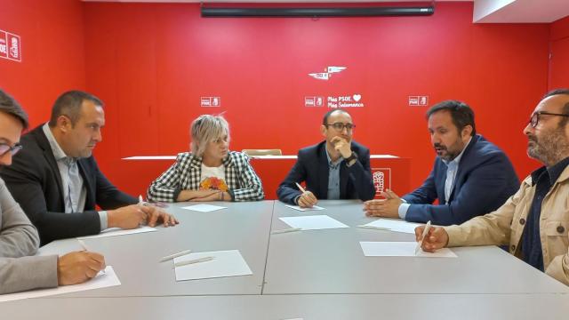 Reunión del Psoe para impulsar el corredor oeste de la Ruta de la Plata