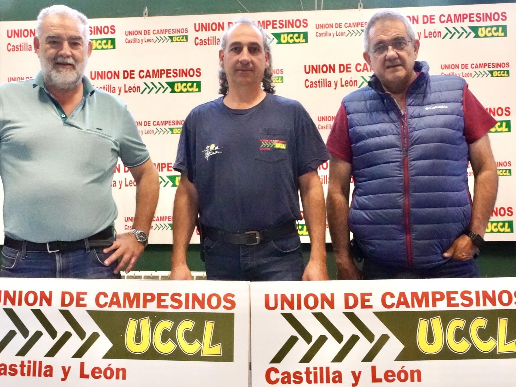 Imagen de la rueda de prensa de UCCL de este lunes.