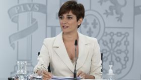 Isabel Rodríguez, ministra de Política Territorial y portavoz del Gobierno, el pasado martes en Moncloa.