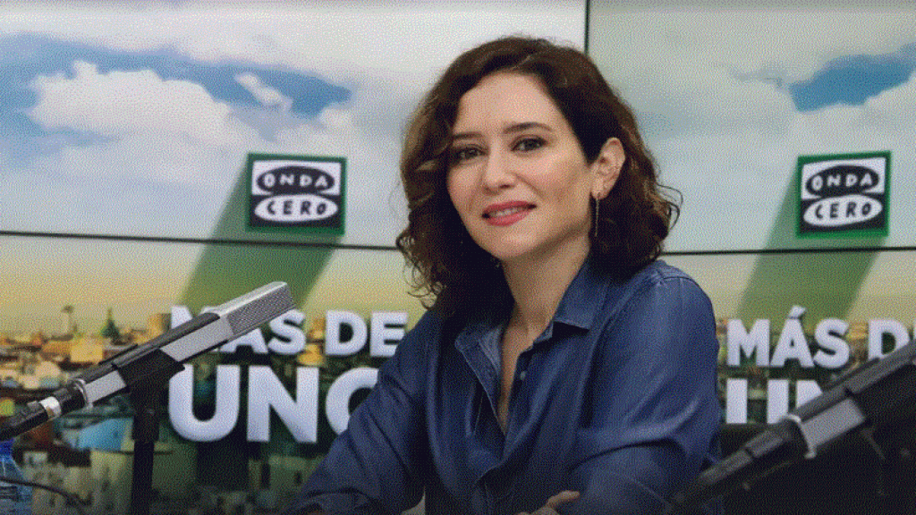 La presidenta de la Comunidad de Madrid, Isabel Díaz Ayuso, este martes en Onda Cero.