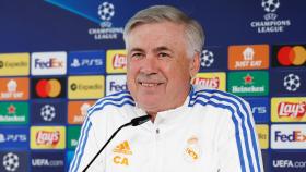 Carlo Ancelotti, en rueda de prensa