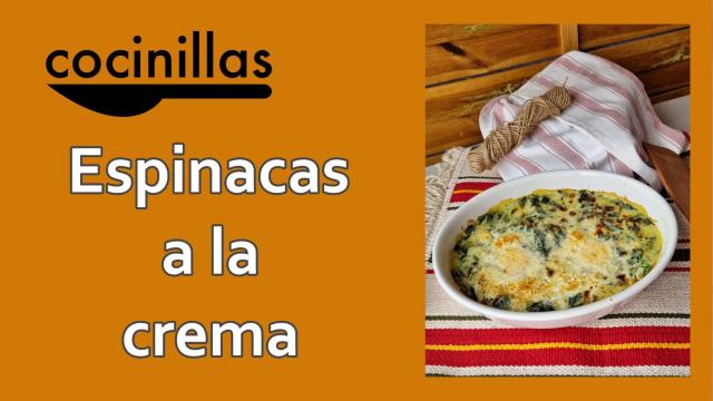 Espinacas a la crema