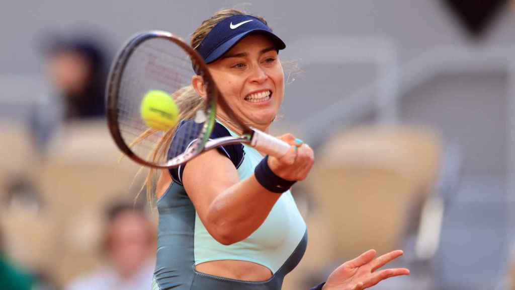 Paula Badosa, en Roland Garros 2022