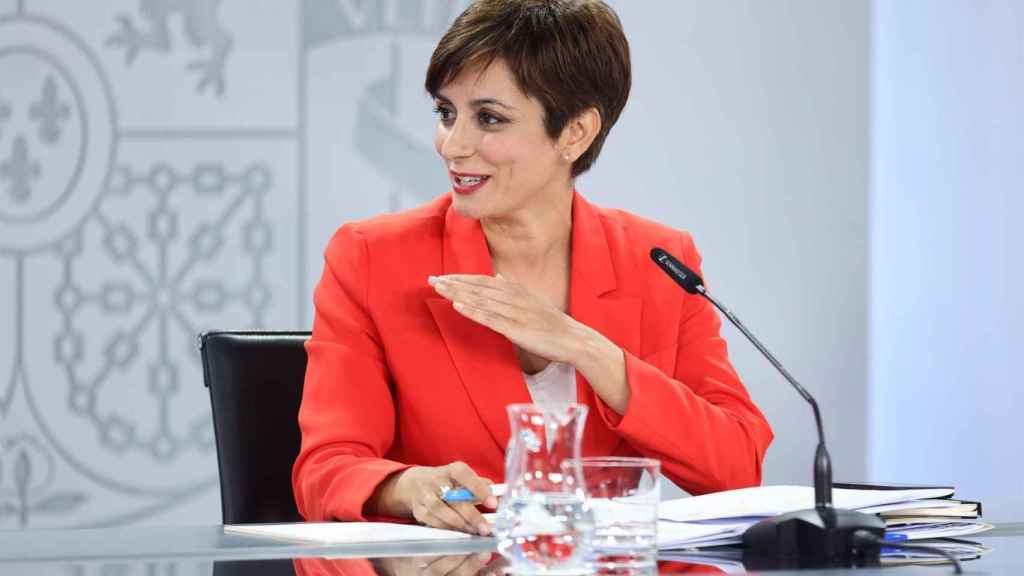 Isabel Rodríguez, ministra y portavoz del Gobierno de España. Foto: Eduardo Parra / EP.