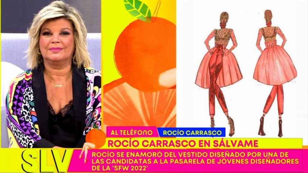 La llamada telefónica en la que Rocío Carrasco confirma su asistencia a la 'Sálvame Fashion Week'.