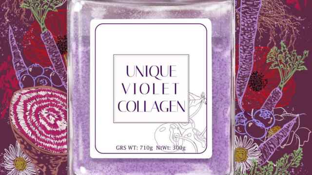 El colágeno de Unique Violet Collagen.
