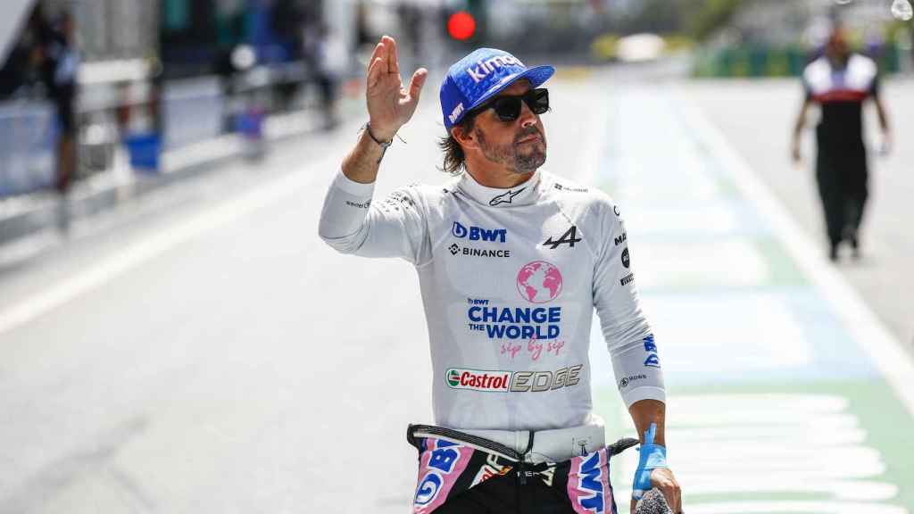 Fernando Alonso en el Gran Premio de España de Fórmula 1