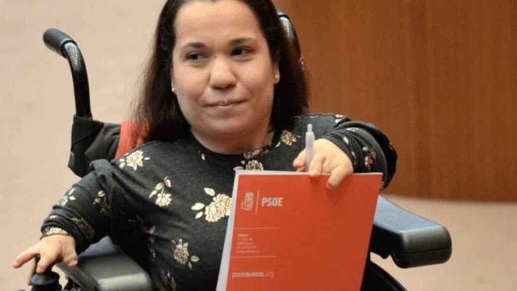 Noelia Frutos, procuradora del PSOE en las Cortes de Castilla y León.