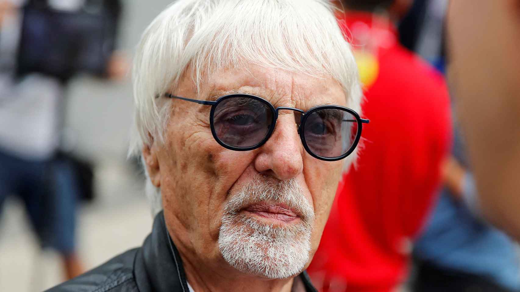 Bernie Ecclestone, durante un Gran Premio.