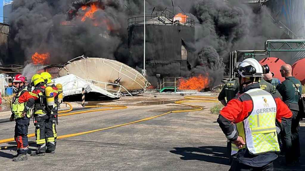 Explosión en la planta de biodiésel de Calahorra.
