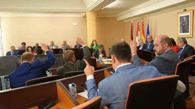 Imagen del Pleno de la Diputación de Segovia celebrado este jueves.