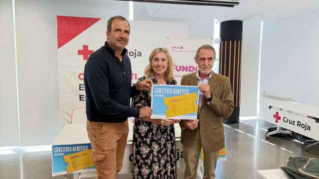 Presentación del concierto solidario de Fundos por Ucrania en Valladolid.