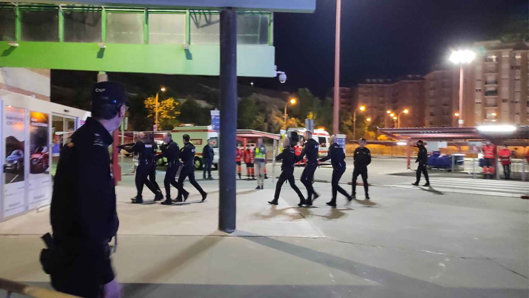 Simulacro de atentado terrorista en Zamora