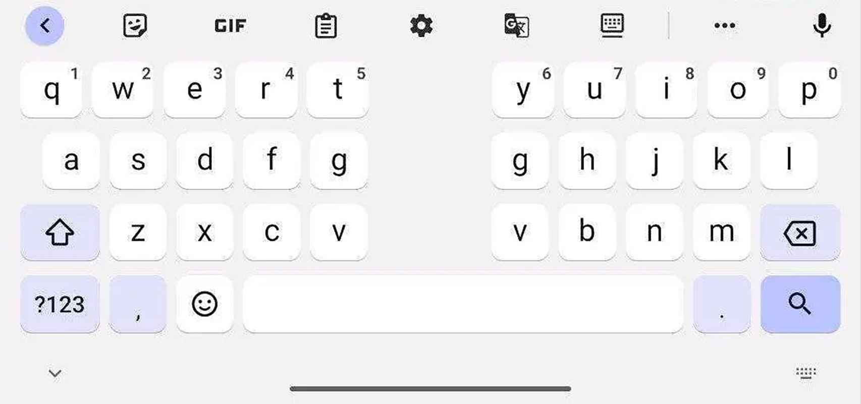 Gboard for folding