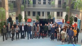 Representantes de las empresas que conforman el nuevo Hub Blockchain Startup Valencia.