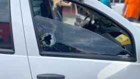 Uno de los disparos penetró la ventanilla en la que viajaba José Antonio Mas.
