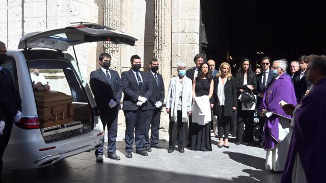 Imagen del funeral de José Antolín.