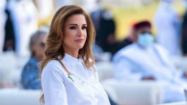 La reina Rania de Jordania en una imagen tomada en febrero de 2022.