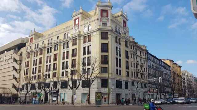 Futuro hotel de El Corte Inglés en Goya con Conde Peñalver.