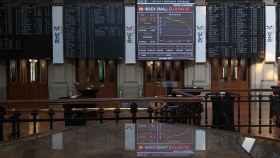 Imagen del interior del Palacio de la Bolsa de Madrid.
